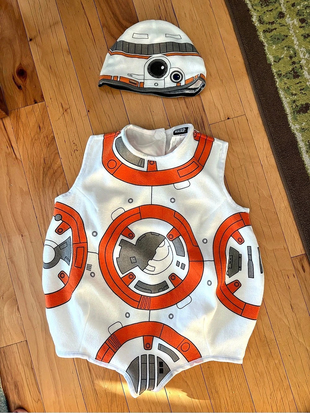 Star Wars BB-8 Costume Romper and Hat Set, 3-4 year olds
